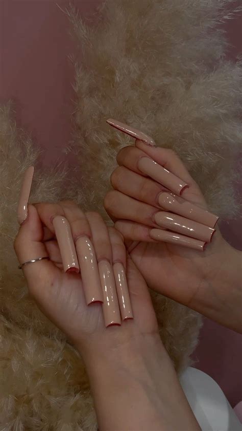 Watch This Reel By Saleiasglamhouse On Instagram In 2024 Beige Nails