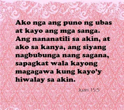 Filipino Bible Verses Tagalog