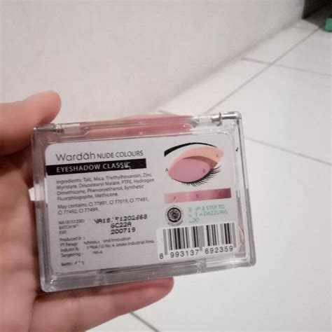 Wardah Eyeshadow Classic Nude Colours Kesehatan Kecantikan Rias