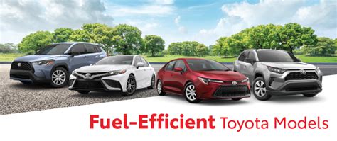 Fuel Efficient Toyota Models