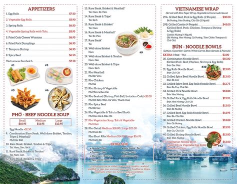 Menu Qr Mr Pho