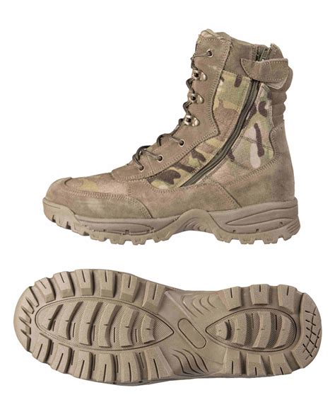 Mil Tec Tactical Boot M Ykk Zipper Multicam Stiefel Schuhe