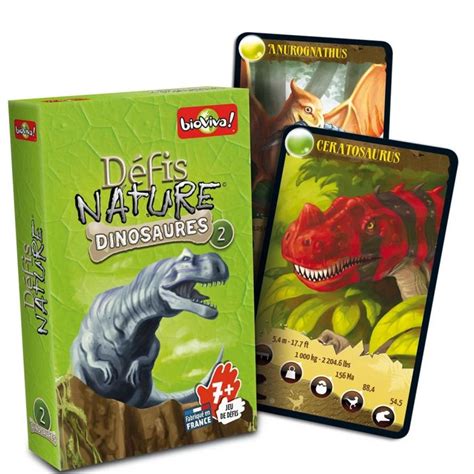 D Fis Nature Dinosaures Vert Bioviva Neuf Ludessimo Jeux De