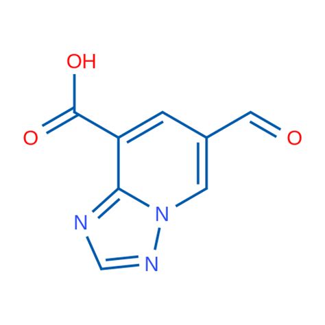 2060050 01 1 6 Formyl 1 2 4 Triazolo 1 5 A Pyridine 8 Carboxylic Acid