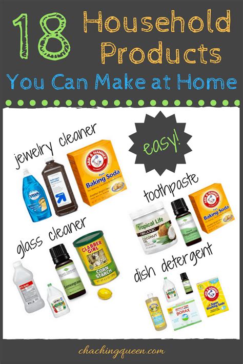 18 DIY Cleaning Products and Homemade Household Items You Can Easily ...