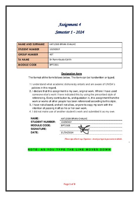 Assignment 4 Template 2 Katlego 10290907 Edited Assignment 4