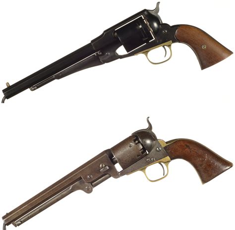 Two Antique American Revolvers | Rock Island Auction