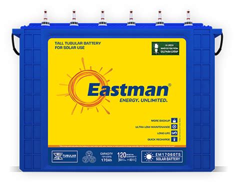 Eastman Em Ts Tubular Battery Ah At In Udupi Id