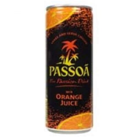 Passoã orange juice - Biertaxi Oss