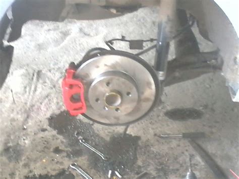 сборка задних дисков — Opel Astra H, 1,6 л, 2005 года | своими руками ...