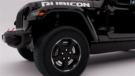 Jeep Gladiator Rubicon (Rigged) - FlippedNormals