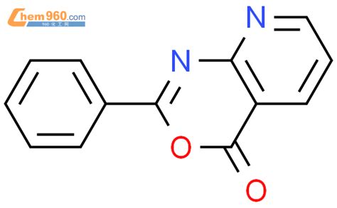 23411 09 8 4H Pyrido 2 3 d 1 3 oxazin 4 one 2 phenyl 化学式结构式分子式mol