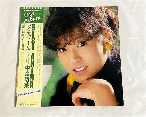 Yahoo オークション LP レコード 中森明菜 BEST AKINA メモワール