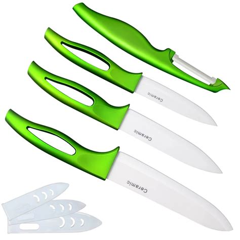 XYJ Kitchen 4 Inch Utility 5 Inch Slicing 6 Inch Chef Knives Peeler