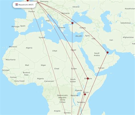 All Flight Routes From Johannesburg To Maastricht Jnb To Mst Flight Routes