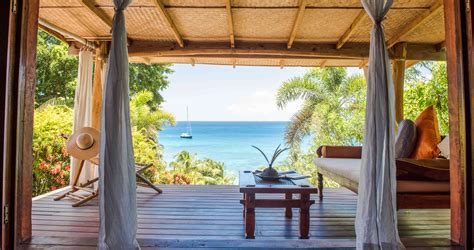 Grenada Hotels Balinese Styled Cottages facing the Caribbean Sea