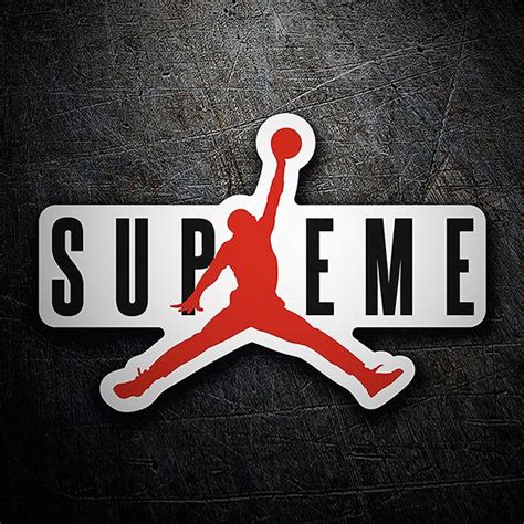 Sticker Supreme Michael Jordan | MuralDecal.com