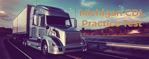 Free Michigan Mi Cdl Practice Test