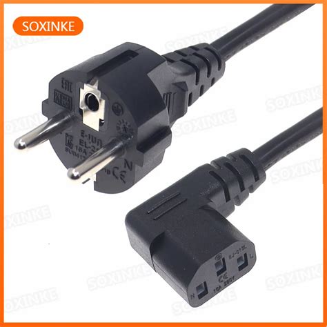 European Straight Schuko To Iec C Power Cords H Vv F Mm Cable