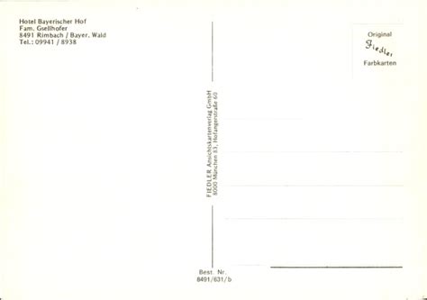 Ansichtskarte Postkarte Rimbach In Der Oberpfalz Bayern Akpool De