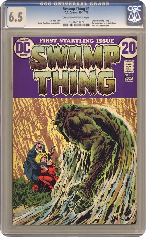 Swamp Thing 1972 1st Series 1 CGC 6 5