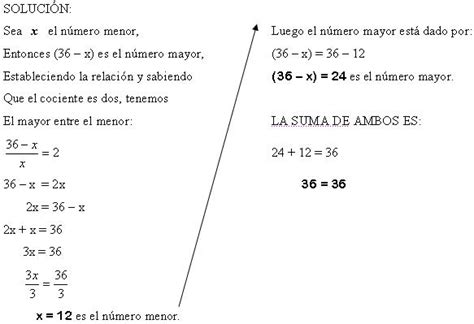 Ejercicios de aplicación sobre ecuaciones