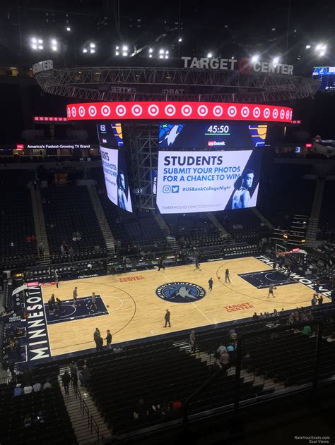 Section 214 At Target Center Minnesota Timberwolves