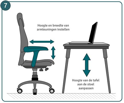 Bureaustoel Instellen