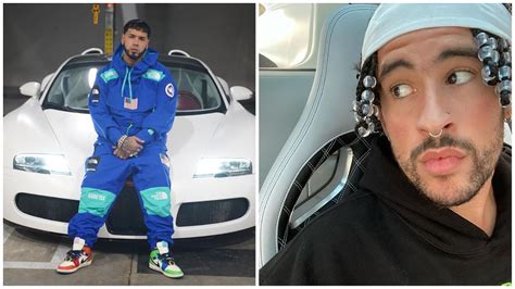 Anuel El Dios Del Trap Responde A Bad Bunny Con Otro Bugatti Blanco Y