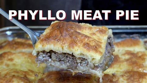 How To Make Crispy And Savory Egyptian Style Goulash Phyllo Meat Pie