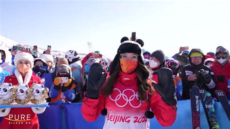 Big Air Slopestyle Half Pipe Le Best Of D Eileen Gu Aux Jeux