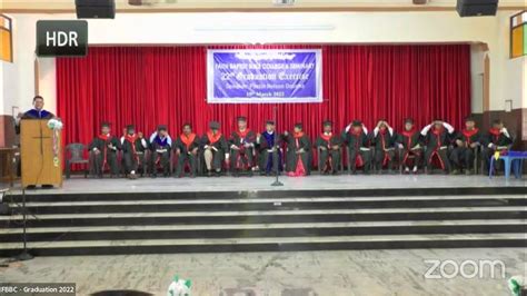 22nd Commencement Exercises Faith Baptist Bible Collegeand Seminary