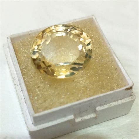 Topacio Dorado Para Anillo Topacio Amarillo Piedra Preciosa Etsy Espa A