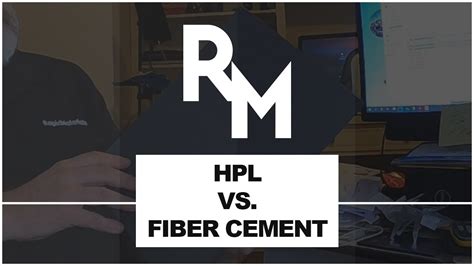 High Pressure Laminate Vs Fiber Cement Youtube