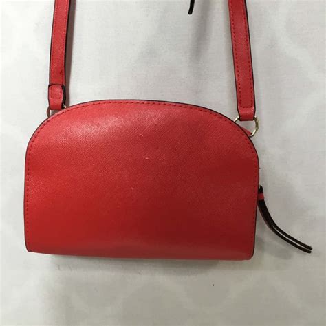 Womens Victorias Secret Small Red Cross Body Bag