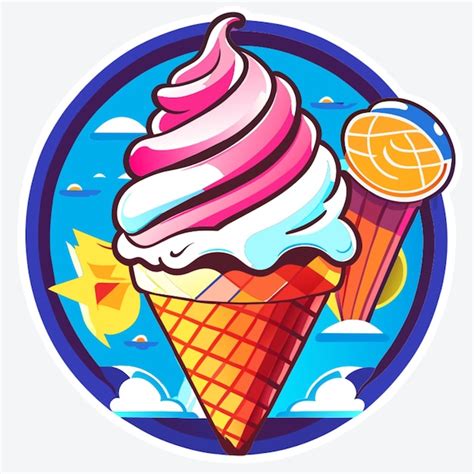 Premium Vector Ice Cream Vector Illustration