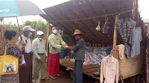 နမ့်စန်မြို့နယ်တွင် ပုံမှန်ဝင်ငွေမရှိသော အခြေခံလူတန်းစားများအတွက် ထောက