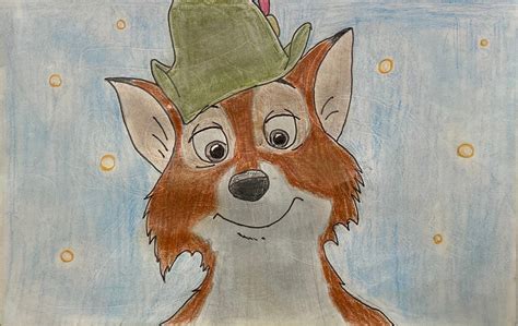 Robin Hood Fox Drawing Etsy