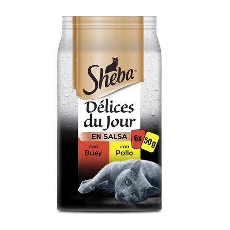 Sheba Délices du Jour Nourriture Humide en Sauce pour Chats au Poulet