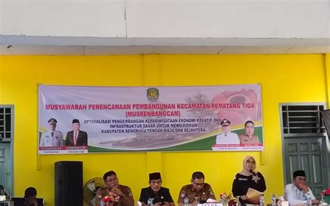 Kecamatan Pematang Tiga Kabupaten Bengkulu Tengah Gelar Kegiatan