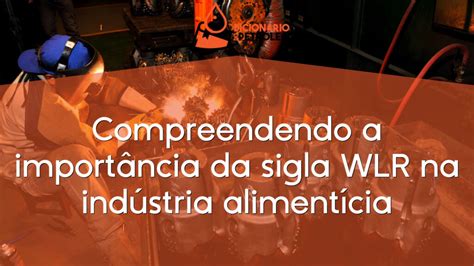 Compreendendo A Import Ncia Da Sigla Wlr Na Ind Stria Aliment Cia