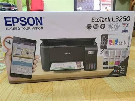 Como Instalar A Impressora Epson L3250 E Colocar Tinta Sublimatica