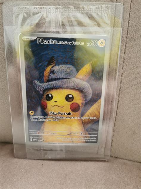 Vzácná pokémon karta Pikachu with Grey Felt Hat 085 Aukro