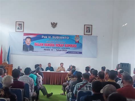 Infopublik Serap Aspirasi Bersama Petani Kediri Subianto Minta