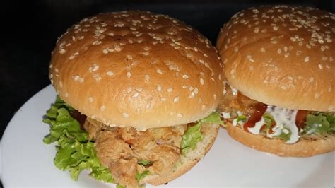 Zinger Burger Recipe Zinger Burger Bnany Ka Tarika How Make Zinger