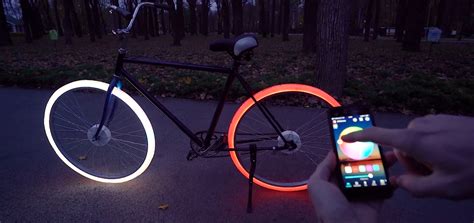 Lighting Up Glue Stick Bicycle Tyres With RGB Hackaday Up My Tech