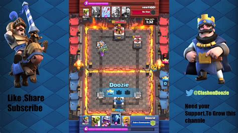 Clash Royale Arena 4 Best Deck And Game Play YouTube