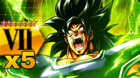 5X ZENKAI BUFFED FURY BROLY IS A DEMON UNLEASHED Dragon Ball LEGENDS