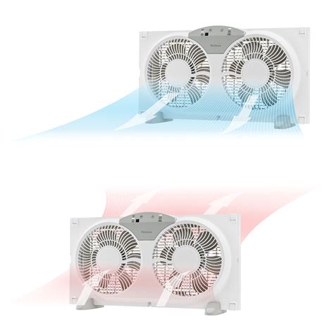 Window Fans New Twin Blade Digital Window Fan Holmes Fans