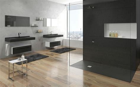 Shower tray Base Nude Plato de ducha Base Nude Platos de ducha Espejo de baño con estante